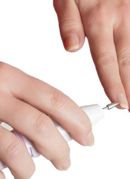 Lixa De Unha Portátil Para Manicure E Pedicure Profissional PILHAS - 3