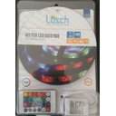 Ver imagem 2 de Fita de LED 5050 RGB Colorida com controle IP65 Externa