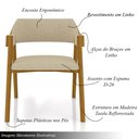 Ver imagem 5 de Conjunto Mesa de Jogos Carteado Bellagio Tampo Reversível Verde e 6 Cadeiras Madeira Poker Base Cone