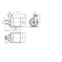 Ver imagem 6 de Mini Bomba D'água 24v 22w 800l/h Entrada/saída 1/2 Pol. (d7)