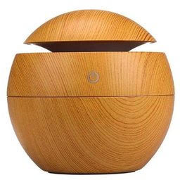 Umidificador Aromatizador LED 7 Cores USB Difusor De Aromas Eletrico Bolinha Clara - 4