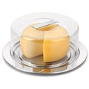 Ver imagem 5 de Prato Boleira Porta Queijo Multiuso Base Inox 25cm Pão Torta