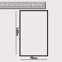 Ver imagem 2 de Toalha de Banho Karsten Unika - Cinza Claro