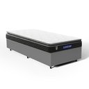 Ver imagem 1 de Cama Box com Colchão Gazin de Espuma D28 Pillow Top Ortoblack Solteiro 88cm