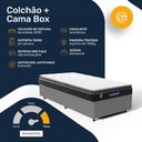 Ver imagem 4 de Cama Box com Colchão Gazin de Espuma D28 Pillow Top Ortoblack Solteiro 88cm