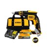 Parafusadeira a Bateria 20v Drywall Dewalt Dcf620b + Kit - 2