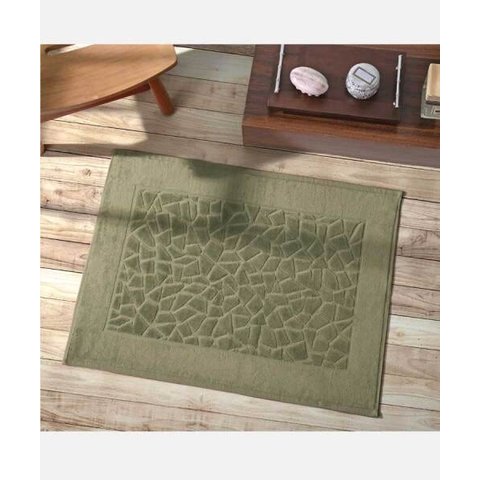 Toalha de Piso Dohler -confort Felpudo Verde