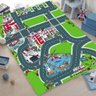 Pista para Carrinhos Hot Wheels Lego Hospital 140x100cm - 2