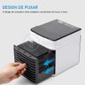 Ar Condicionado Portátil Arctic Air Cooler Umidificador Climatizador Luz Led 7 Cores Rgb - 5