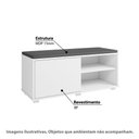 Ver imagem 2 de Sapateira para Quarto com 1 Porta e 4 Nichos - Branco