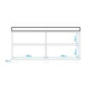 Ver imagem 5 de Sapateira para Quarto com 1 Porta e 4 Nichos - Branco