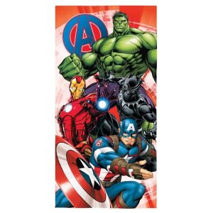 Toalha de Banho Infantil Lepper -Aveludada Transfer Avengers