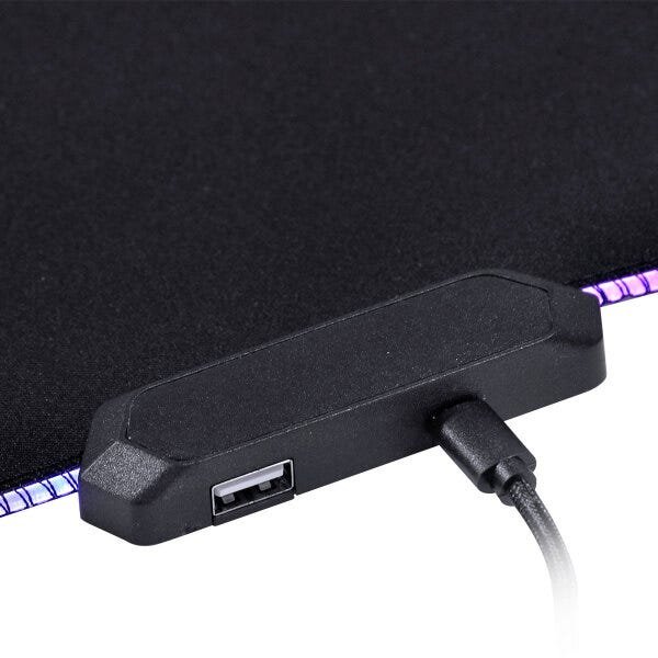 Mouse Pad Gamer Vinik VX Gaming RGB, Antiderrapante, 1 Porta USB, 250x350x3mm - 34684 - 7