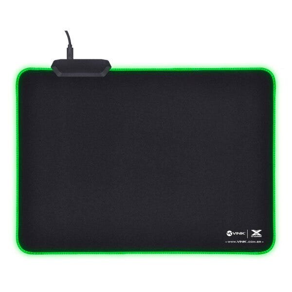 Mouse Pad Gamer Vinik VX Gaming RGB, Antiderrapante, 1 Porta USB, 250x350x3mm - 34684 - 2