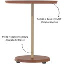 Ver imagem 5 de Mesa de Apoio Bel Alta Terracota