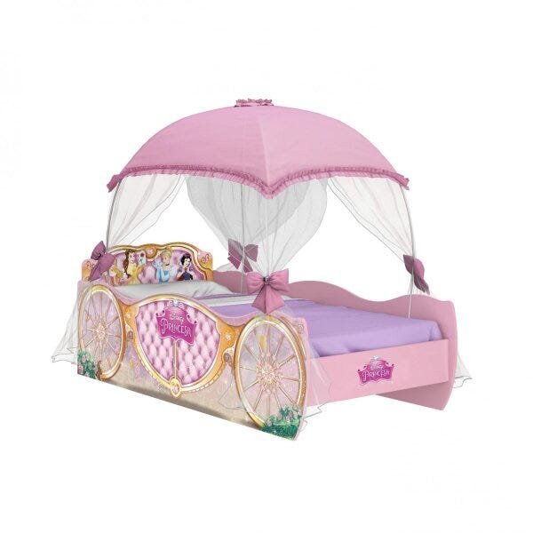 Cama infantil com Dossel Princesas Disney Star Pura Magia - 2