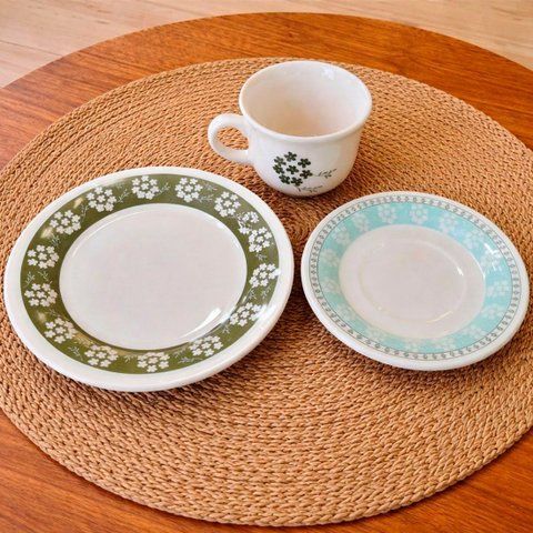 Café Lanche Sobremesa Donna Bosque Jogo Kit 8 Pessoas 16pçs