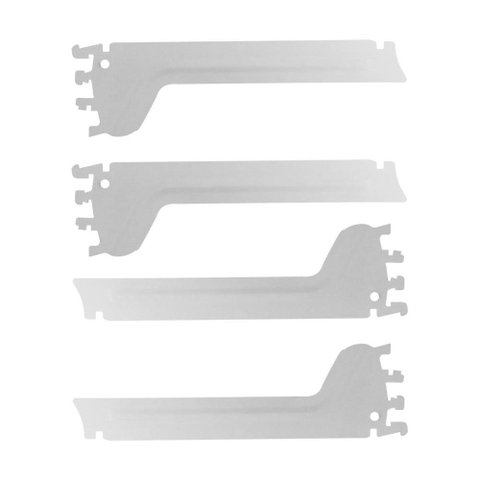 Kit 4 Mão Francesa Apoio Para Bandeja 30cm SLG Gôndolas New Plus - SA Gôndolas