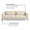 Ver imagem 7 de Sofá Living 4 Lugares com Almofadas 250cm Siena