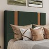 Cabeceira Queen 158 cm Veron Veludo Verde Soon - 7