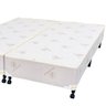 Cama Box Queen Castor Hotel Collection Plush Fire Retardant 1580x198x27cm - 1
