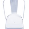 Cadeira Cairo em Aço sem Braços com Pintura Epóxi Branca - 4