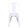Cadeira Cairo em Aço sem Braços com Pintura Epóxi Branca - 5