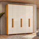 Ver imagem 1 de Guarda Roupa Veronese 6 Portas 4 Gavetas Cinamomo Off White Madetec