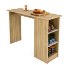 Ver imagem 3 de Bancada Gourmet Ravenna 136cm com 3 Nichos Dourado - J Carvalho