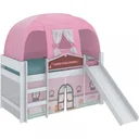 Ver imagem 2 de Cama Infantil com Escorregador e Barraca Minha Doce Casinha Play Pura Magia