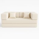 Ver imagem 5 de Sofa Cama 2 Lugares Virginia 185cm Boucle Sofa na Caixa Bege