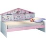 Cama Infantil Casa de Boneca Diversão  - 2