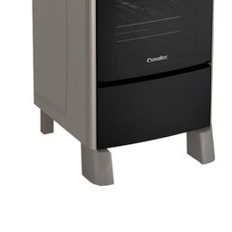 Fogão 4 Bocas a Gás Esmaltec Esmeralda Glass 4087 Acendimento Automático Inox Bivolt - 3 Fogão 4 Bocas a Gás Esmaltec Esmeralda Glass 4087 Acendimento Automático Inox Bivolt - 3