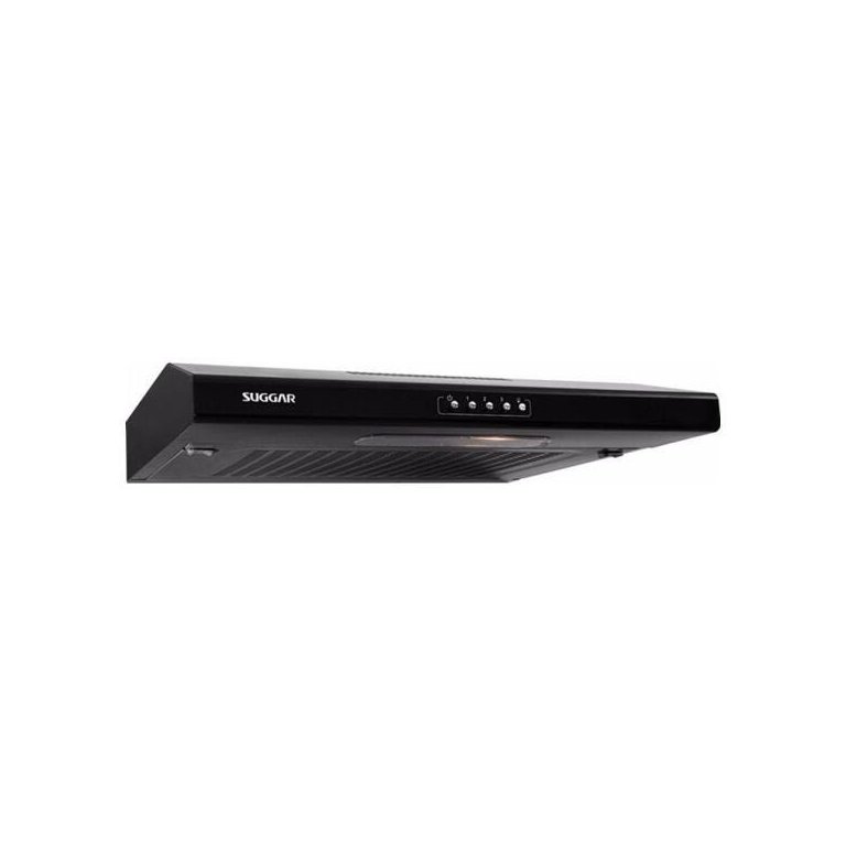 Depurador de Ar Suggar Slim 60cm 105W 3 Velocidades Preto Di602Pt - 220V