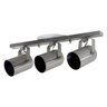 Spot no Trilho de 40cm para 03 Lâmpadas Padrão E27 Ideal para Sala Cozinha Quarto (110v/220v) - 3