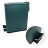 Lixeira Retangular com Pedal Slim 5 Litros Verde - 4
