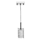 Ver imagem 3 de Lustre Pendente Quadrado Clearcast Cristal Legitimo Maravilh