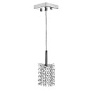 Ver imagem 4 de Lustre Pendente Quadrado Clearcast Cristal Legitimo Maravilh