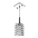 Ver imagem 2 de Lustre Pendente Quadrado Clearcast Cristal Legitimo Maravilh