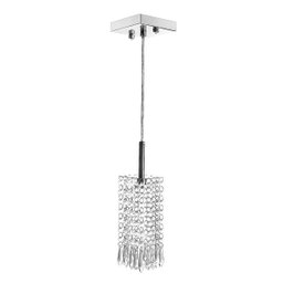 Kit 2 Lustres Pendente De Cristal Acrilico Clearcrillic com - 4