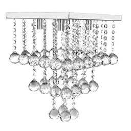 Lustre Pendente De Cristal Classic Square Long - 3