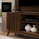 Ver imagem 3 de Rack com Painel para Sala Televisão até 50 Polegadas - Mod.2031:Cedro - Ripado