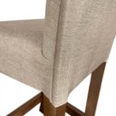 Ver imagem 6 de 3 Cadeira Alta Bancada Banqueta Banco Alto Area Gourmet Luxo Decorativa Sala de Jantar Quadrada