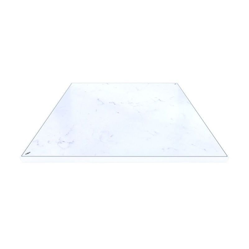 Ver imagem 2 de Tampão Simples com Rebaixo Passagem Inspeção Branco 80x80cm