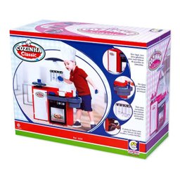 Brinquedo Cozinha Infantil Classic Completa Menino - 6 Brinquedo Cozinha Infantil Classic Completa Menino - 6