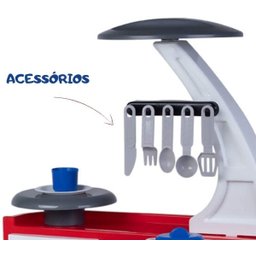 Brinquedo Cozinha Infantil Classic Completa Menino - 3 Brinquedo Cozinha Infantil Classic Completa Menino - 3