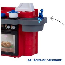 Brinquedo Cozinha Infantil Classic Completa Menino - 4 Brinquedo Cozinha Infantil Classic Completa Menino - 4