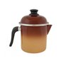 Leiteira 10 Esmaltada Marrom Degradê - 900 Ml - Linha Ewel - 2
