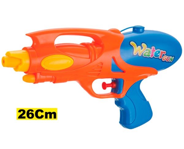 Lança Água Arminha Arma Pistola Brinquedo Water Gun 26cm.