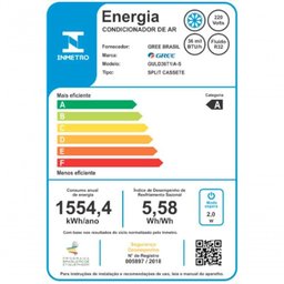 Ar Condicionado Split Inverter Cassete Gree G-prime Compact 36.000 Btus R32 Frio 220v - 5